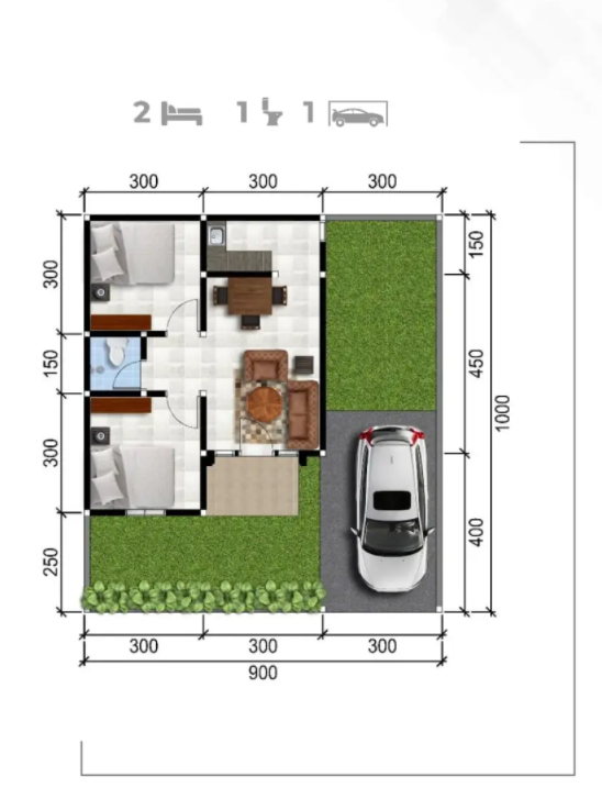 Layout Rumah
